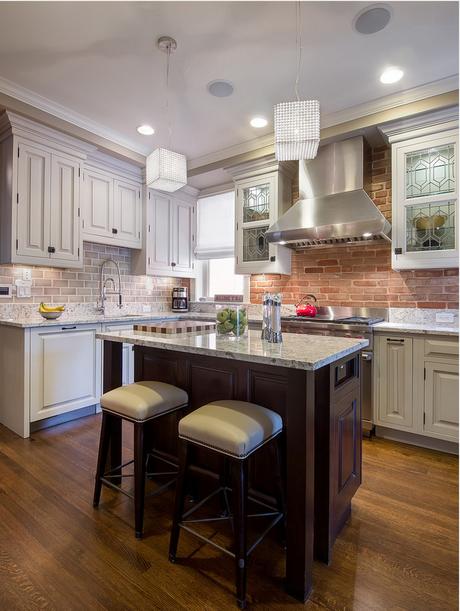 Two tone kitchen cabinets