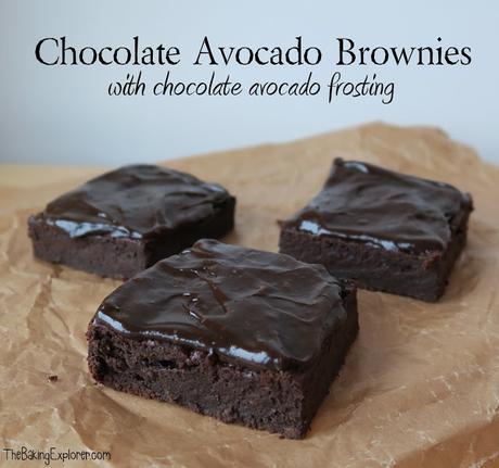 Chocolate Avocado Brownies