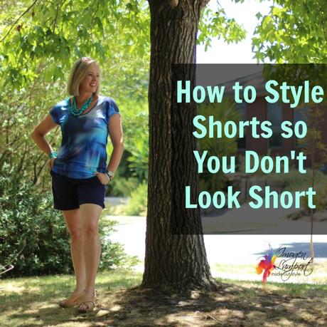 how to style shorts so you don't look shorter