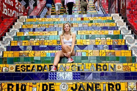 Everything I Did in Rio This Time Around Rio de janeiro - lapa steps