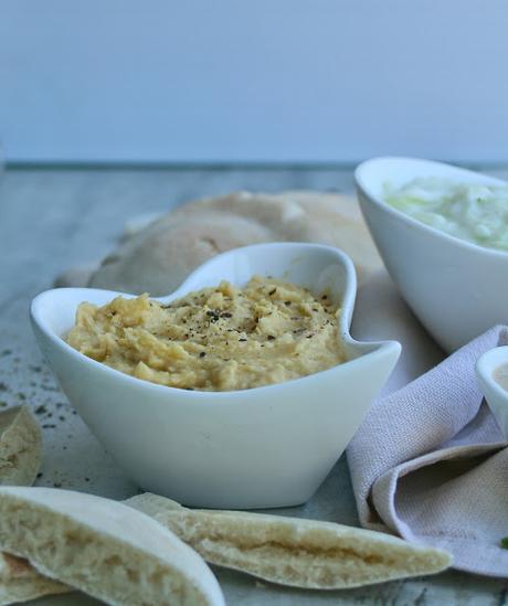 A Trio of Summer Spreads - Hummus, Tzatziki, Tuna Pâté