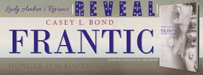 Frantic by Casey L Bond @agarcia6510  @authorcaseybond