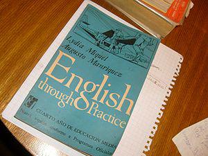 English: English textbook, as second language ...