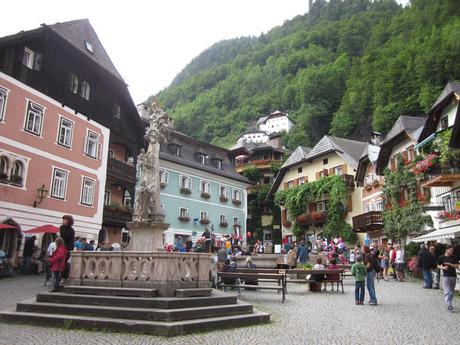 A charming and magical lakefront, mountainside village in Austria