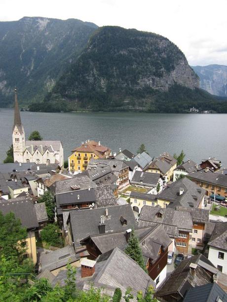 A charming and magical lakefront, mountainside village in Austria