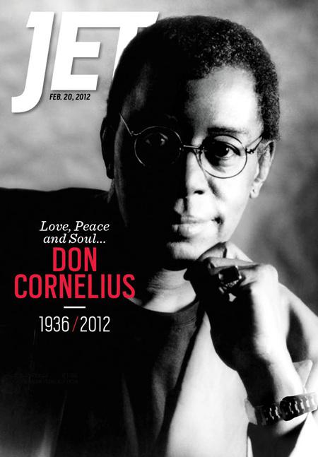 Don Cornelius covers February edition of JET