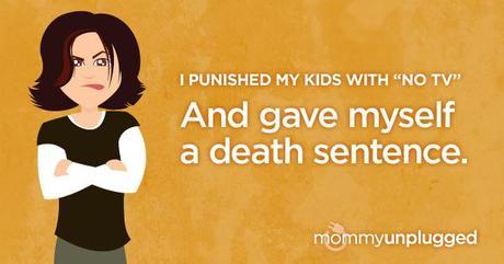 I punished my kids with “no TV” And gave myself a death sentence.
