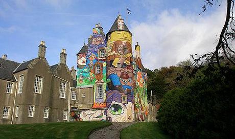 Graffiti Castle In Scotland