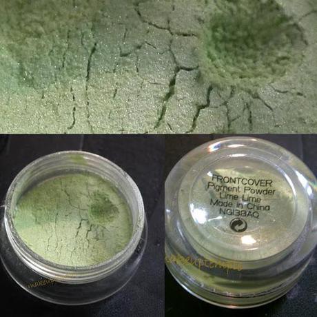 Product Reviews: Front Cover Cosmetics: Front Cover Moon Dust Pigment Set Swatches & Review.