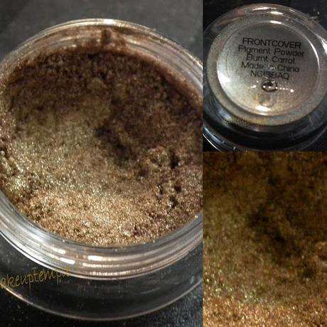 Product Reviews: Front Cover Cosmetics: Front Cover Moon Dust Pigment Set Swatches & Review.