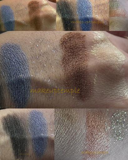 Product Reviews: Front Cover Cosmetics: Front Cover Moon Dust Pigment Set Swatches & Review.