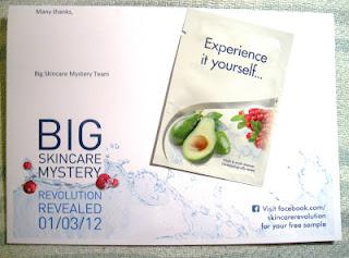 Free Sample: Skincare Revolution Big Skincare Mystery