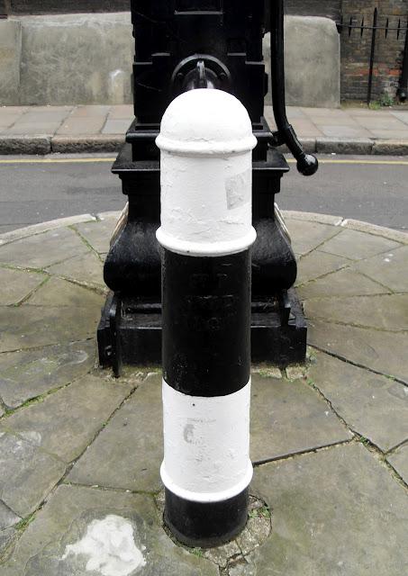 Water Pump Bollards of Bedford Row and the Red Sphere of Atlanta...