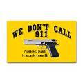 Bumpersticker Gun Nut Words of Stupidity and Violent Gun Culture Philosophy