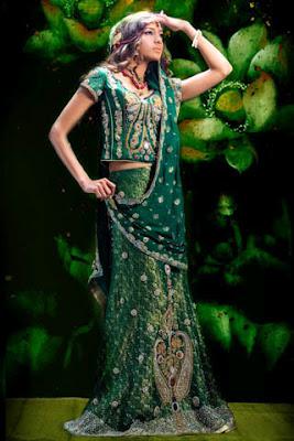 Traditional Bridal Dresses 2012 by Kuki Concept