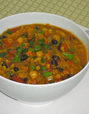 Recipe Post: 3-Bean Curry Tomato Soup