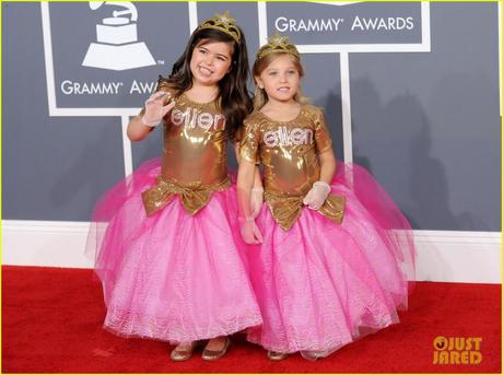 Sophia Grace and Rosie – Best Dressed at the 54th Grammy Awards