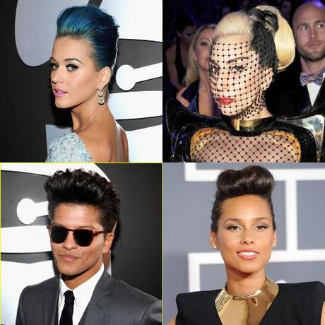 High Hair Reigns at the 54th Grammys – Turn Up the Volume with a Big Tease