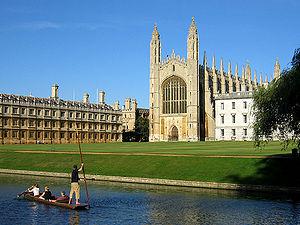 Kings College chapel - learn english in Cambridge