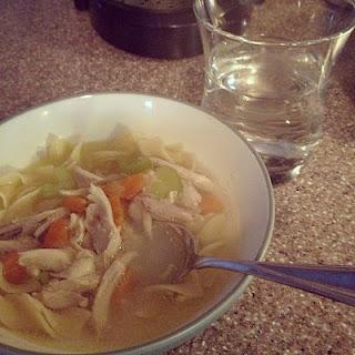 homemade chicken noodle recipe.