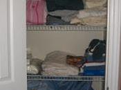 Clutter Control Linen Closet