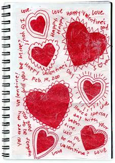 Art Journaling 122, Valentine’s Day