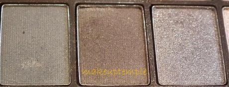 Makeup Collections: Eye Shadow Palette: NYX:NYX Nude On Nude Palette Swatches