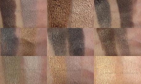 Makeup Collections: Eye Shadow Palette: NYX:NYX Nude On Nude Palette Swatches