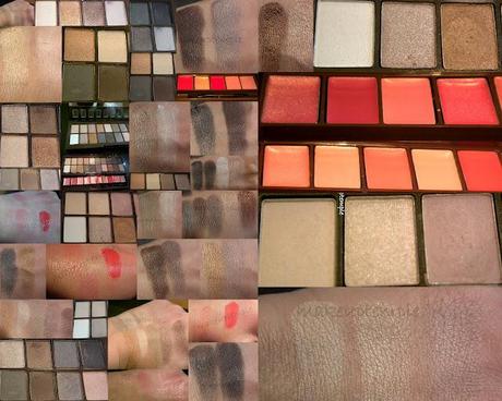 Makeup Collections: Eye Shadow Palette: NYX:NYX Nude On Nude Palette Swatches