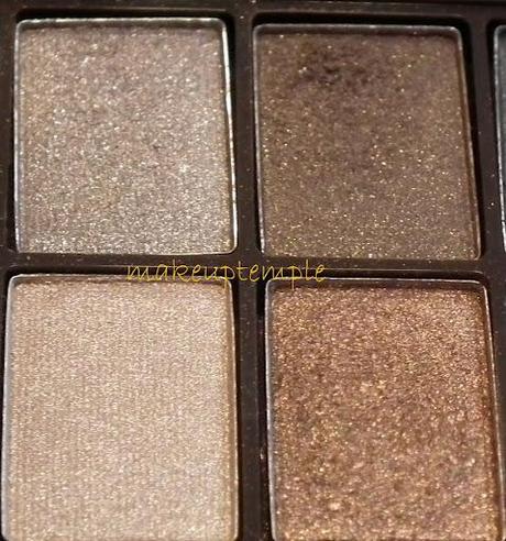 Makeup Collections: Eye Shadow Palette: NYX:NYX Nude On Nude Palette Swatches