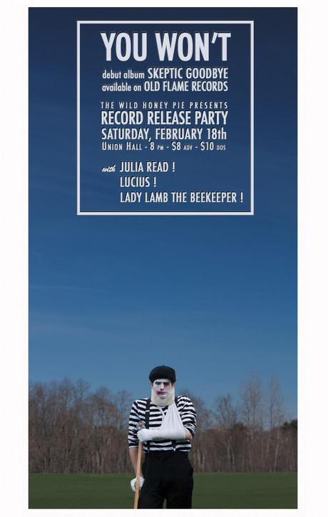 RELEASEBROOKLYN copy 649x1024 YOU WONT, JAMES BLAKE, PEARL AND THE BEARD [SUGGESTED NYC CONCERTS]