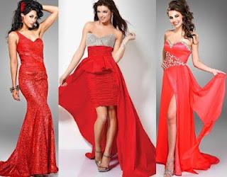 Perfect Valentines Day Red Hot Dresses 2012