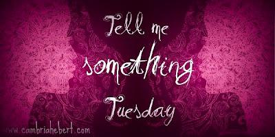 Tell me Something Tuesday (4)