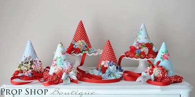 Sneak Peek of some of the party hats for The Magic Faraway tree party