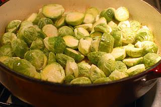 Bacon-Braised Brussels Sprout Love