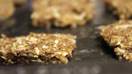 Rosemary Flax Crackers & Redless Red Velvet Cake