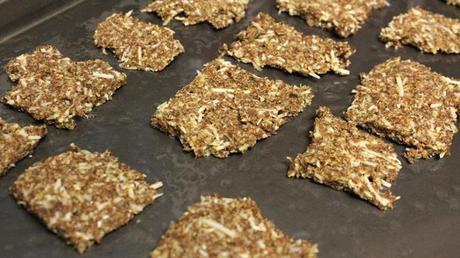 Rosemary Flax Crackers & Redless Red Velvet Cake