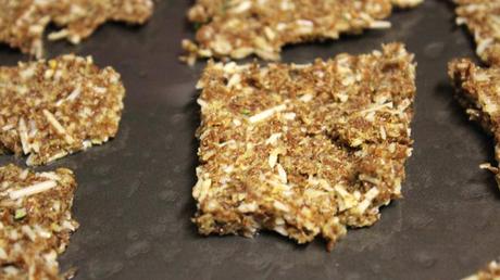 Rosemary Flax Crackers & Redless Red Velvet Cake