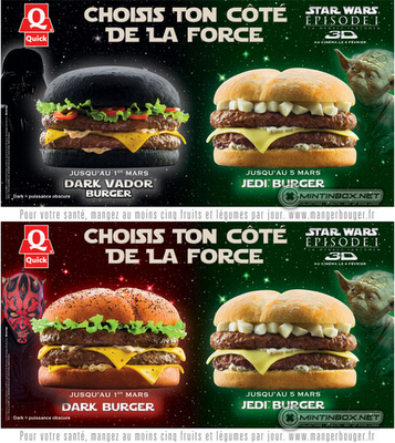 A Darth Vader Burger?