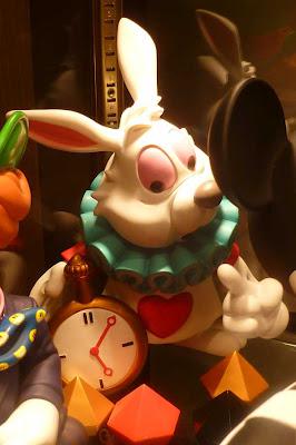 Mindstyle art toys - Toy Fair NY Wonderland: Cheshire Cat, Mad Hatter, White Rabbit #ToyfairNY #TF12 New #Toys for 2012