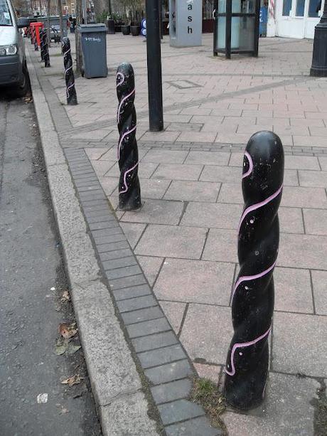 The Twisted Bollards of East Dulwich and Vauxhall...