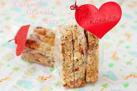 Caramel Granola Bars