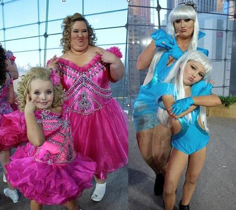 Toddlers & Tiaras: Honey Boo-Boo Child Gets Super-Sized. Toddler Moms Get The Pageant Treatment And Prove That Too Much Is Never Enough.