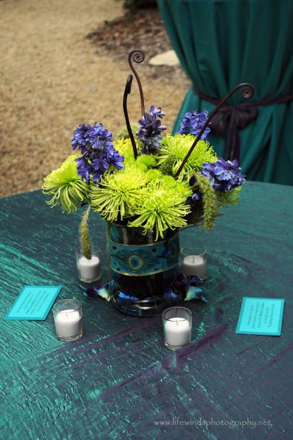 Peacock’s Rule the Roost at Chateau Selah Wedding