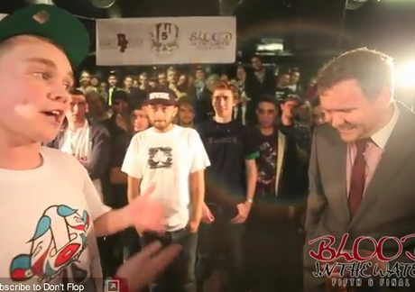 Teacher beats student in rap battle: Mark Grist versus MC Blizzard