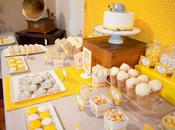 {PARTY FEATURE} Sunny Yellow Grey Elephant Themed Baby Shower Miss Macaron