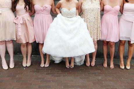 From the Archives…Neutral Bridesmaids Dresses are a Hot Trend
