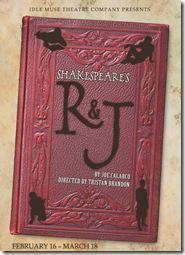 Idle Muse Shakespeare R and J - postcard
