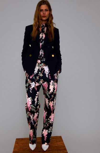 floral contemplation