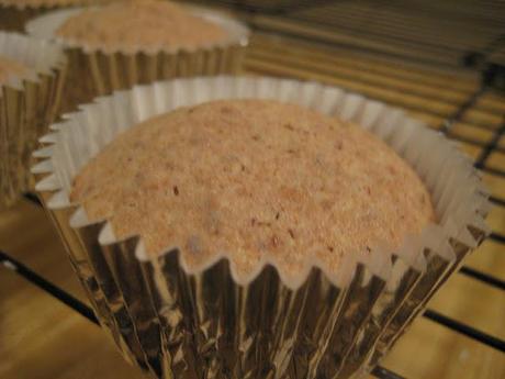 Hazelnut Cupcakes with Hazelnut Buttercream Icing